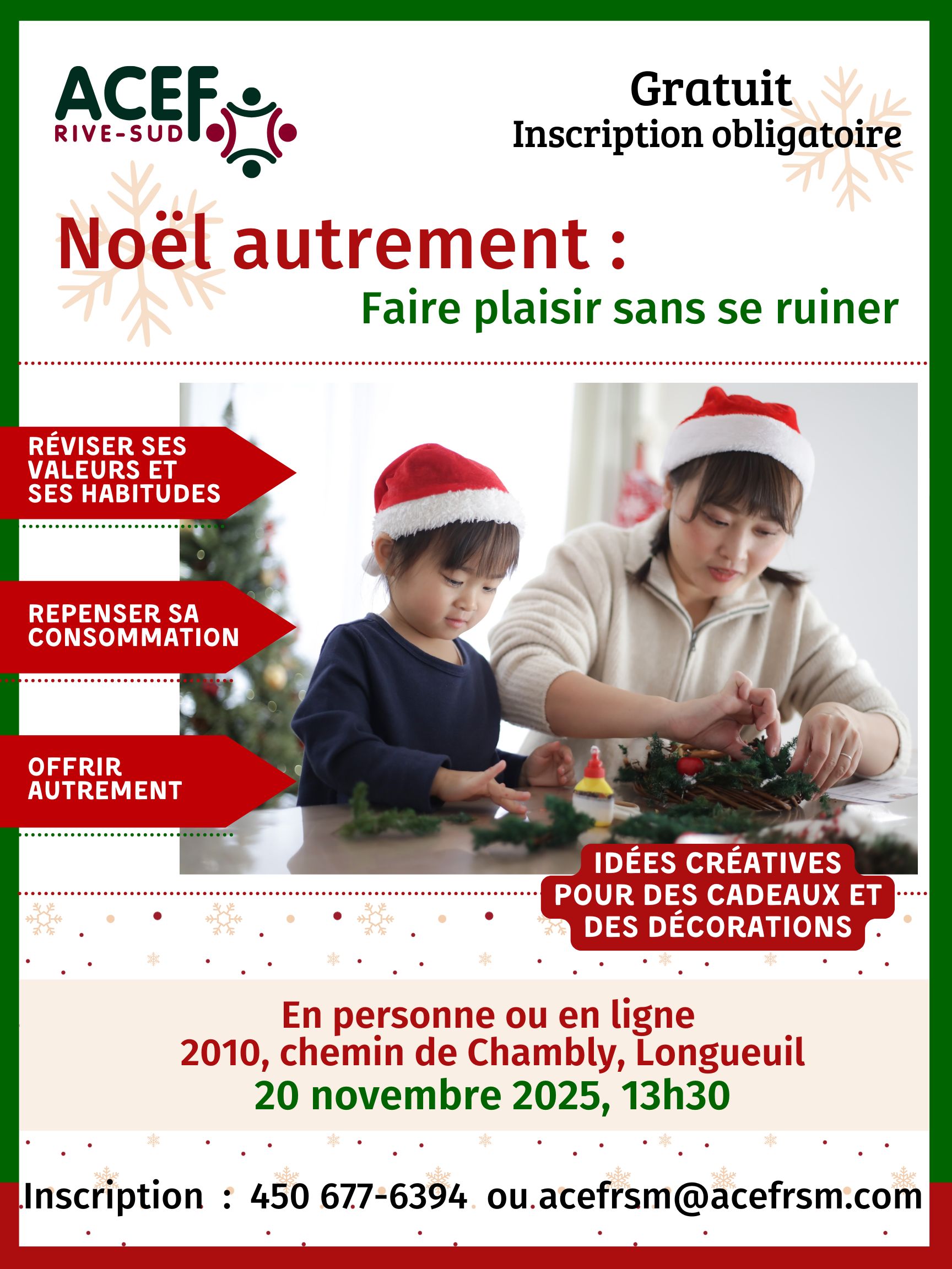 Affiche Noël Autrement