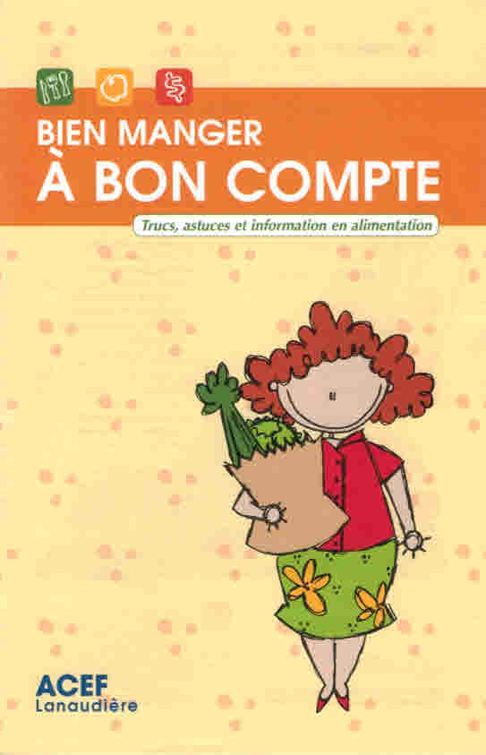 Page couverture : Bien manger à bon compte