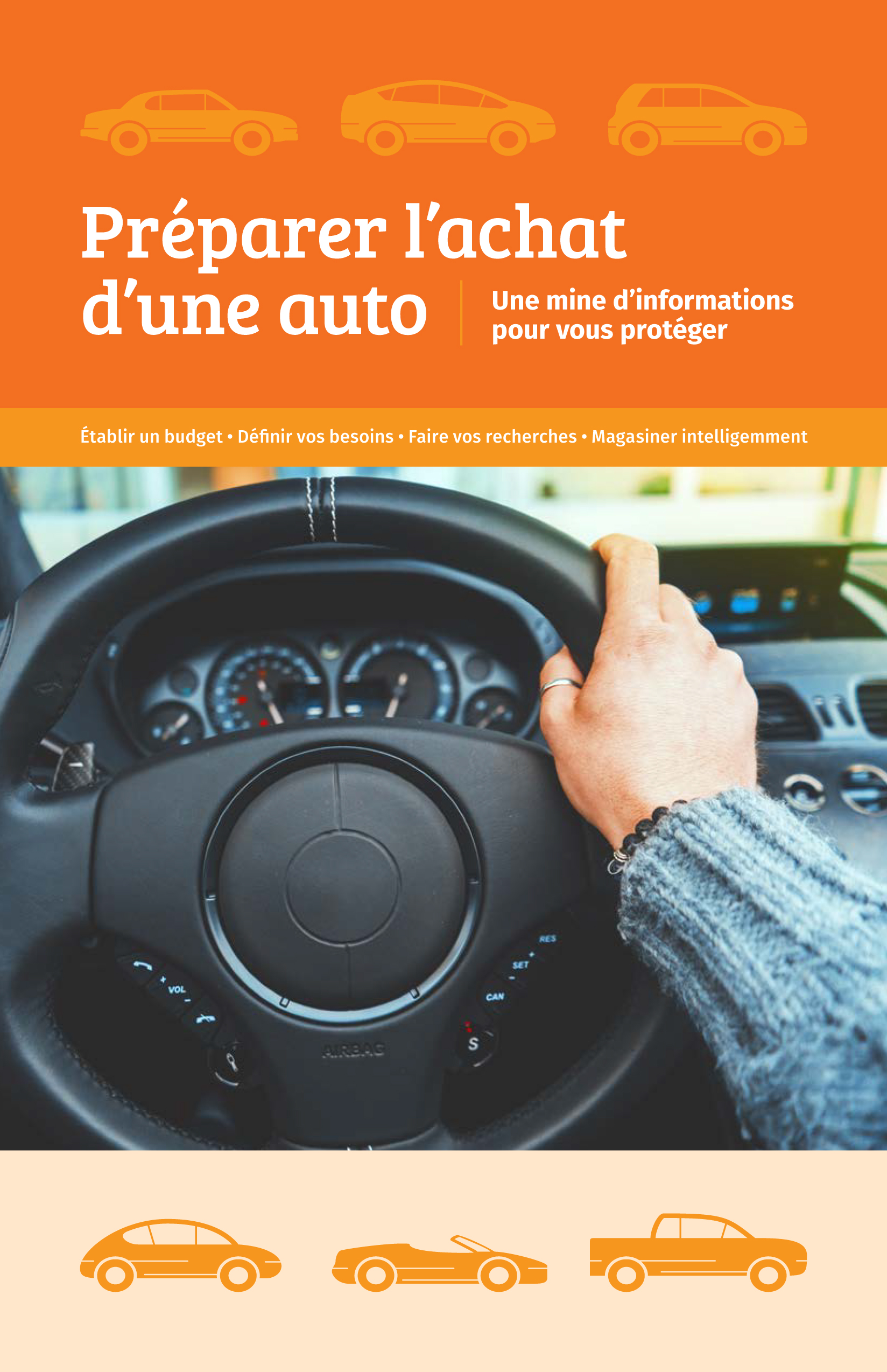 Page couverture : Préparer l'achat d'une auto