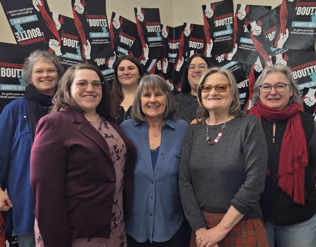 23 mars 2026: L'équipe de l'ACEF lors des activités Le communautaire à boutte